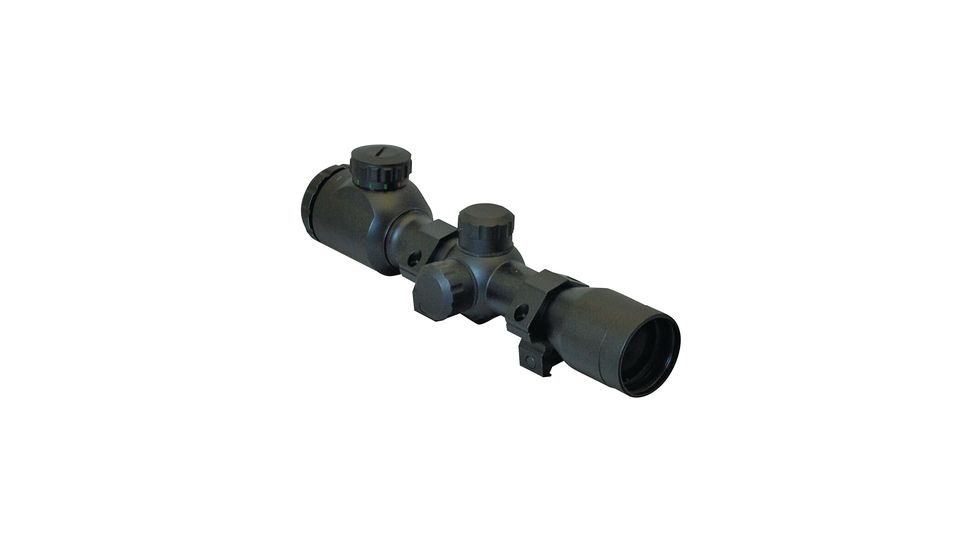 Horton Archery Mult-A-Range Crossbow Scope 4x32mm Lighted Mult-A-Range Reticle System Matte Black