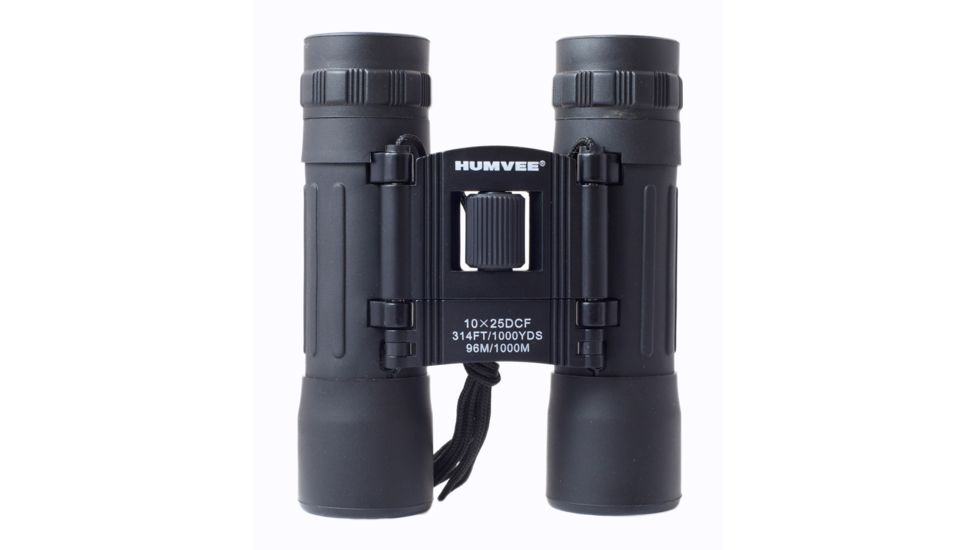 Humvee 10x25 Compact Binocular, Black HMV-B-10X25B
