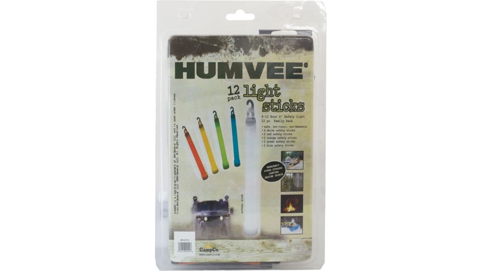 Humvee 12pc Lightstick Family Pack HMV-6-FP12