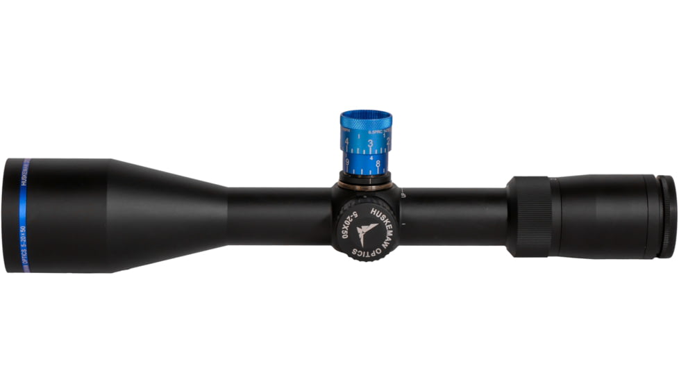 Huskemaw Blue Diamond Gen2 5-20x50mm 30mm Tube Rifle Scope, Second Focal Plane, HuntSmart Reticle, Matte Black, 10520BDMB2