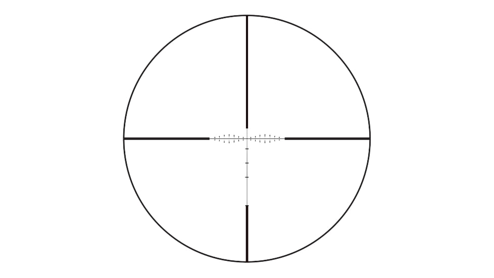 Huskemaw Blue Diamond Rifle Scope, 4-16x42mm, 30mm Tube, Second Focal Plane, HuntSmart Reticle, Matte Black, 10416BD