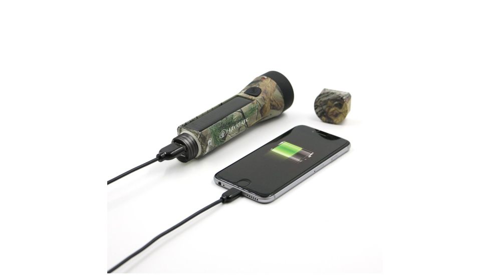 Hybridlight Hybrid Solar Flashlight, Journey 160 Charger, Realtree, 1694
