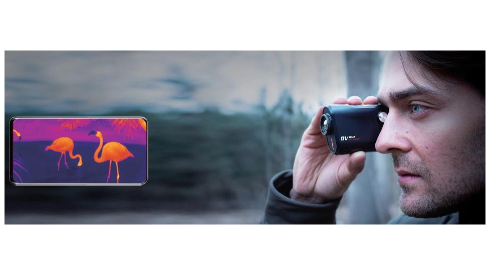 Infiray DV DL13 Thermal Imaging Scope, Phone Accessory, Black, DL13