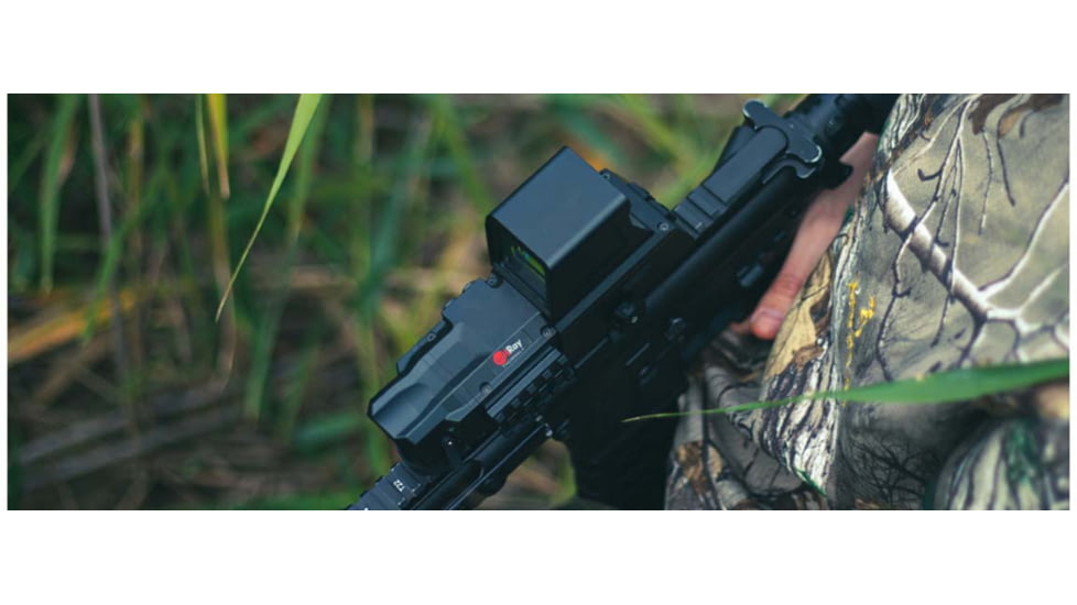 Infiray Fast Red Dot 1X Thermal Fusion Sight, Black, Medium, FAST FAH25