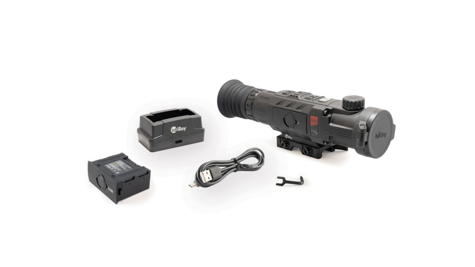 InfiRay Outdoor 3x 50mm RICO Mk1 640 12 Micron Thermal Sight, 60 Hz, 640x512, Black, IRAY-RH50v2