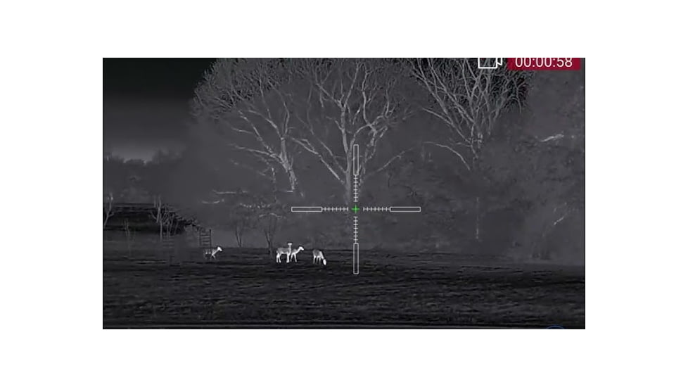 NOCPIX SLIM L25 2.5x25mm Multi Funtion Thermal Imaging Rifle Scope, 50 Hz, 384x288, SLIM-L25