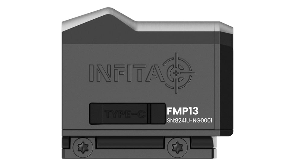 InfiTac Fast Mini FMP13 0.5x Thermal Rifle Scope, 256x192, 60Hz, Black, FMP13