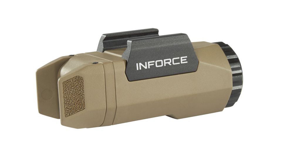 InForce 400 Lumens Auto Pistol Light, Flat Dark Earth, NSN N, A-06-1