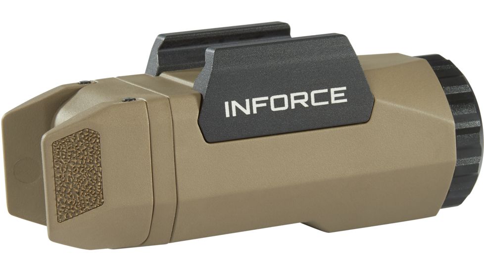 InForce 400 Lumens Auto Pistol Light, Flat Dark Earth, NSN N, A-06-1
