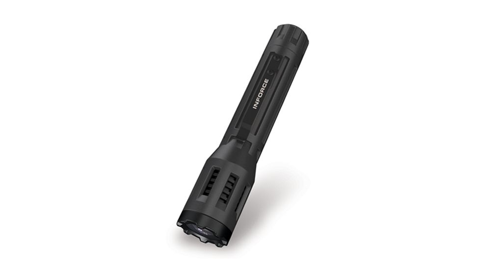InForce 9V Flashlight Black INF-9V-B-W
