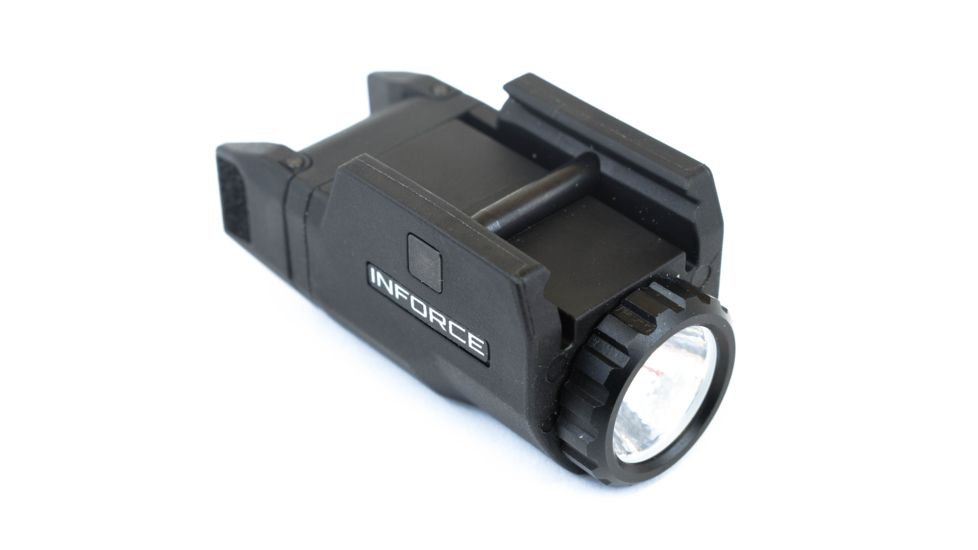 INFORCE APLc Glock Compact Weapon Light, 200 Lumens, 1 x CR2 Battery, Black, ACG-05-1