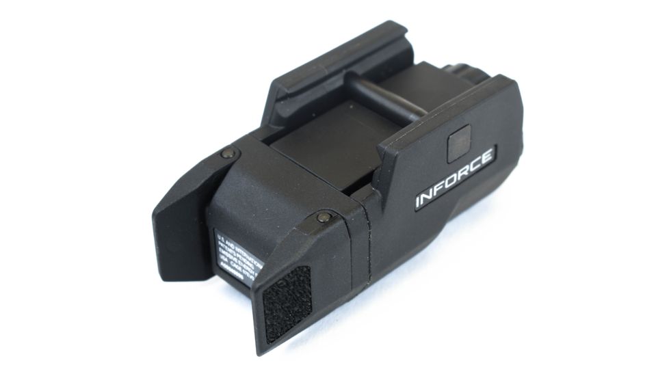 INFORCE APLc Glock Compact Weapon Light, 200 Lumens, 1 x CR2 Battery, Black, ACG-05-1