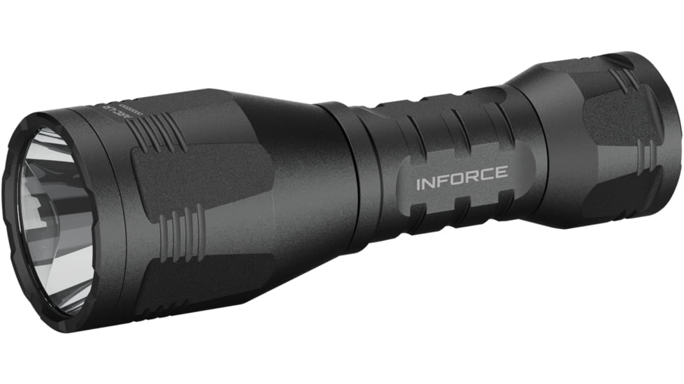 INFORCE ARC 350-Lr-H Rechargeable 18350 Li-Ion 1200 Lumens LED Flashlight Handheld Kit, Black, IF73001