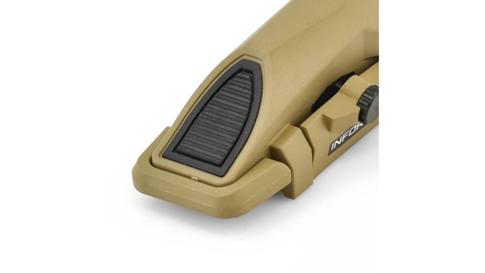 InForce WML Weapon Mounted Multifunction White LED Tactical Light, 400 Lumens, Flat Dark Earth, CR123A, W-06-1