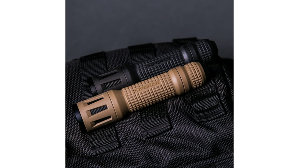 INFORCE TFx Handheld White Flashlight, LED, 700 Lumens, Black, TFX-05-1