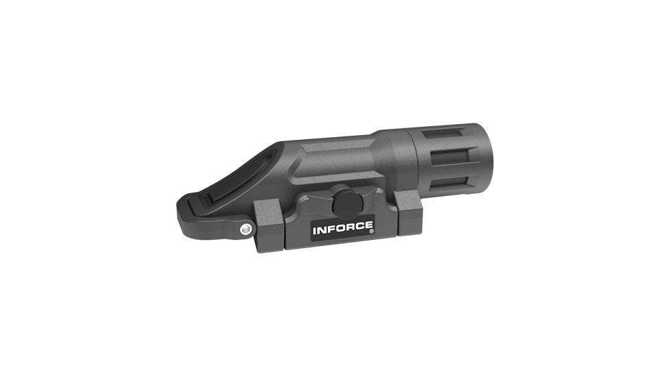 InForce WML, Multifunction Weapon Mounted Light, White LED, 125 Lumens, Black w/ Momentary Function Only INF-WML-B-W-M