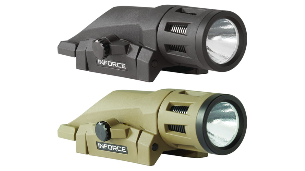 INFORCE WML White LED Tactical Light, Black, Flat Dark Earth