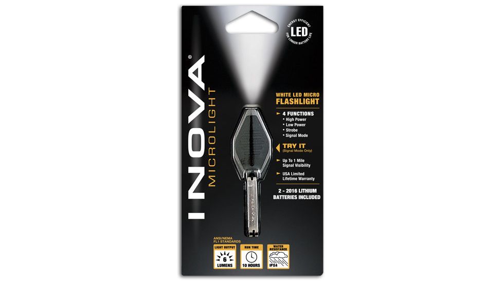Inova Black Base - White LED BB-W