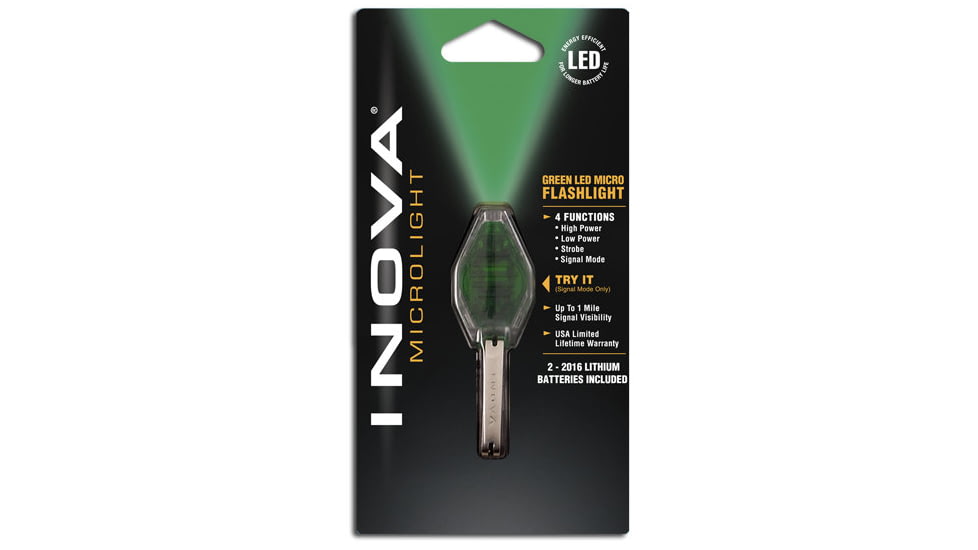 Inova Clear Base - Green LED CB-G