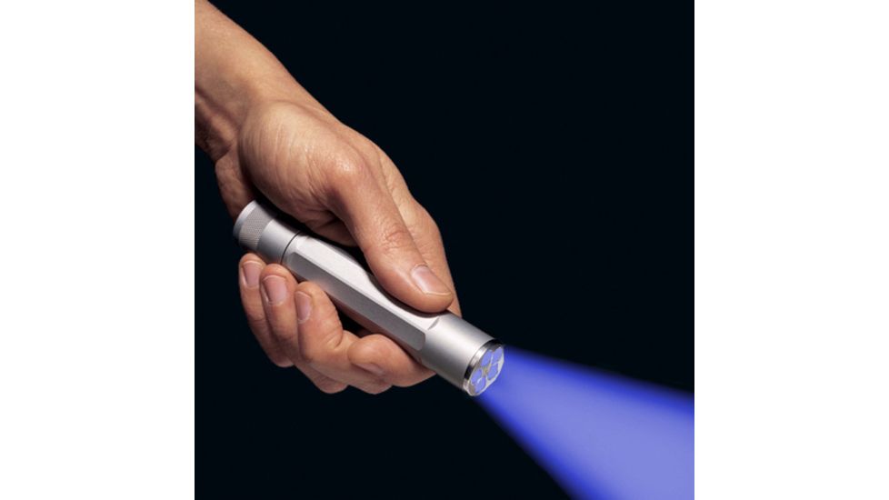 Inova X5 Lithium Powered 31 Lumens LED Flashlight,Black,Quad Pack X5DMB-QT/UV