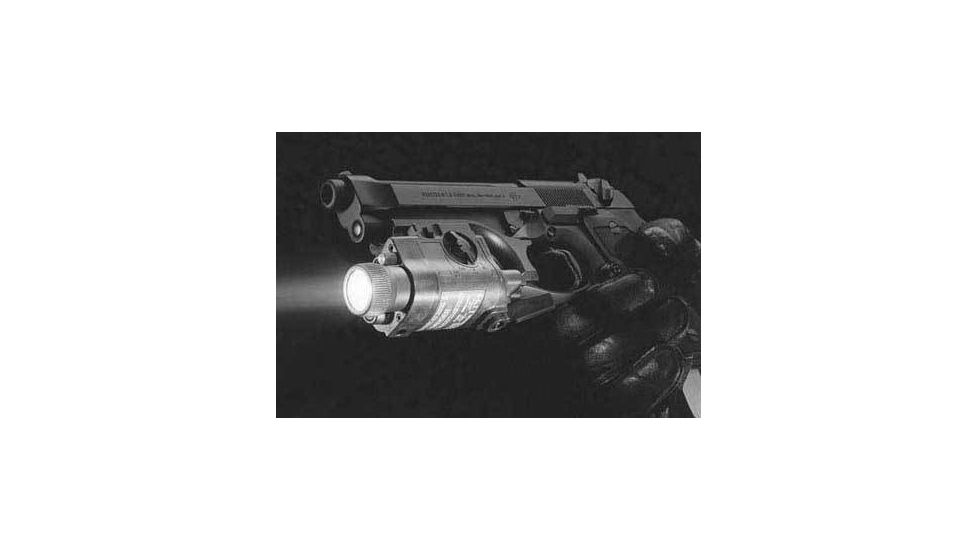 Insight ILWLP/LAM-1000 Laser Aiming Module Mounted on Beretta Handgun