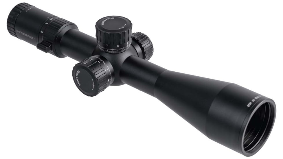 Integrix iX6 4.5-27x56 Rifle Scope, 34mm Tube, First Focal Plane, M1 MRAD Reticle, Black, iX645FM1