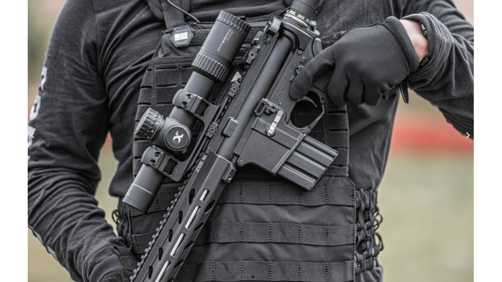 Integrix iX8 Rifle Scope, 1-8X28mm, 34mm Tube, First Focal Plane, A1 MOA Etched Glass Reticle, Black, iX801FA1