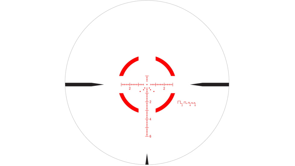 Integrix iX8 Rifle Scope, 1-8X28mm, 34mm Tube, First Focal Plane, A1 MOA Etched Glass Reticle, Black, iX801FA1