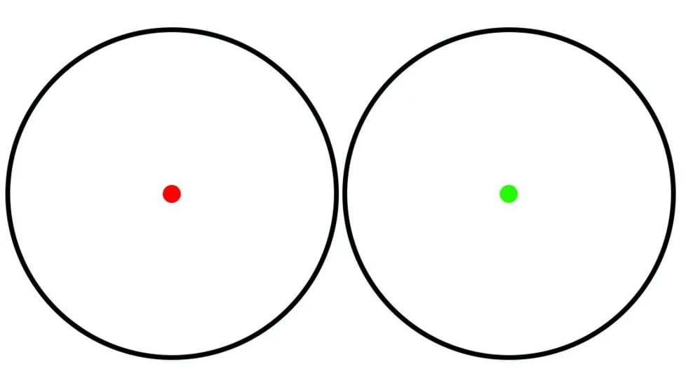 iPROTEC IPRELC0001 1x30mm Rifle Scope, Red/Green Dot, Black, One Size, IPR-ELC-0001
