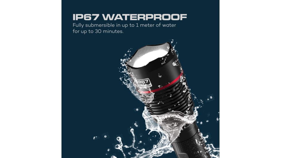 IProtect 6693 Outdoorsman 2400 2400 Lumens LED Aluminum Black AA