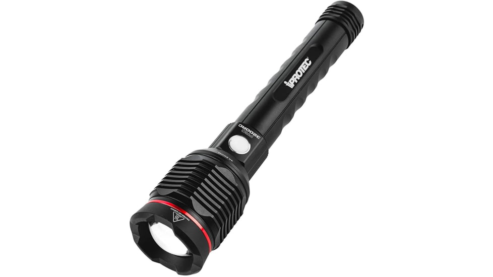 IProtect 6802 Redline RC 3200 Lumens LED Aluminum Black CR18650
