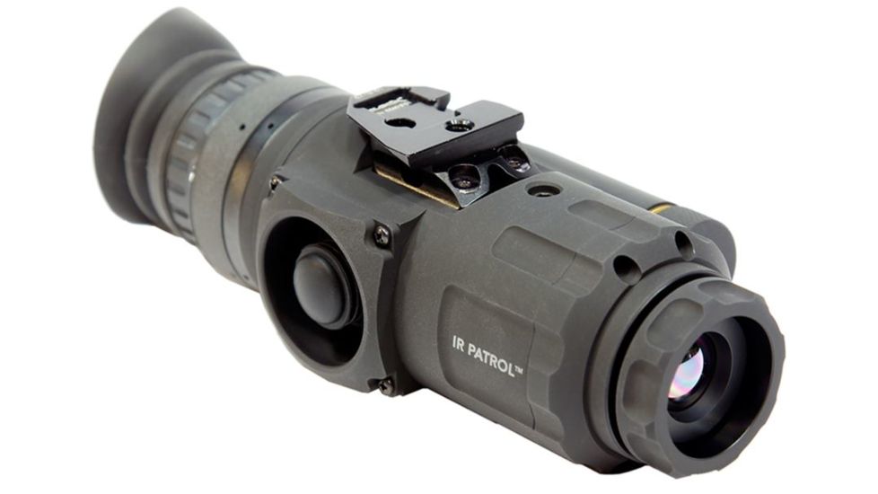 IR Defense IR Patrol M250-K Thermal Monocular Scope,640x480 w/Helmet Mount Interface Kit,Black 39215