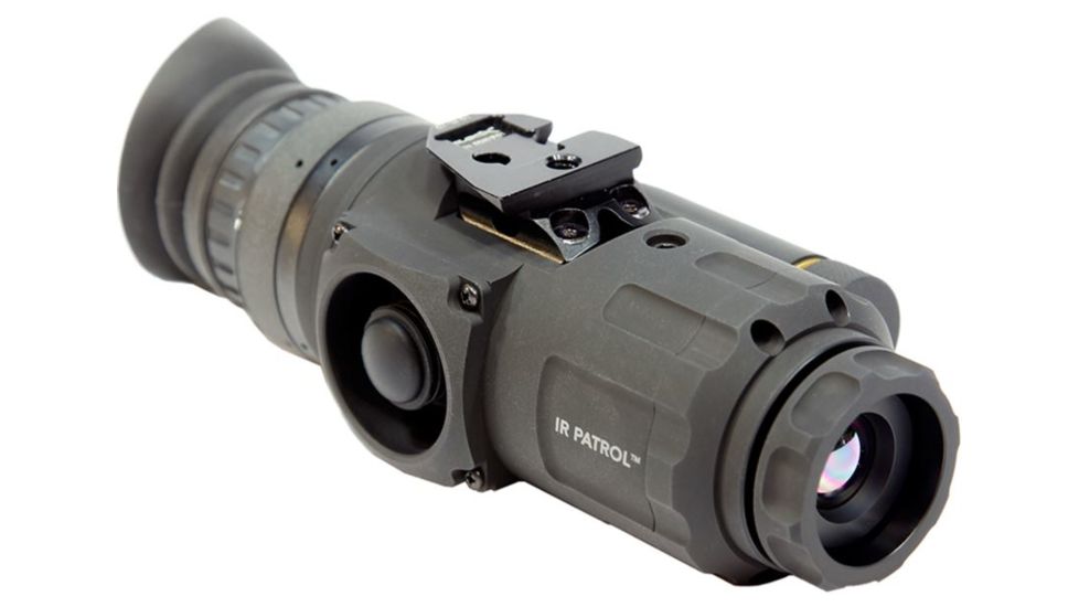 IR Defense IR Patrol M300W Thermal Monocular Scope,640x480,60hz w/308 Rated Picatinny Clamp Mount,Black 39211
