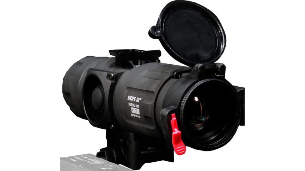 IR Defense Reap-IR Mini Thermal Weapon Sight 640x480 w/Wilcox Flip-to-side Mount, 35mm Lens, Black RIP-640-35-TK