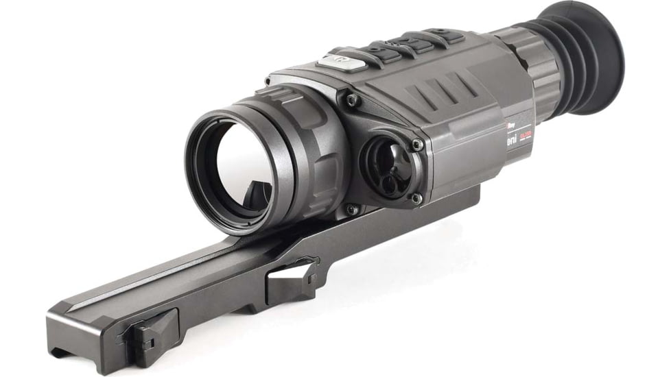 InfiRay Outdoor Rico G-LRF 384 3x35mm Laser Rangefinding Thermal Weapon Sight, Black, IRAY-GL35R