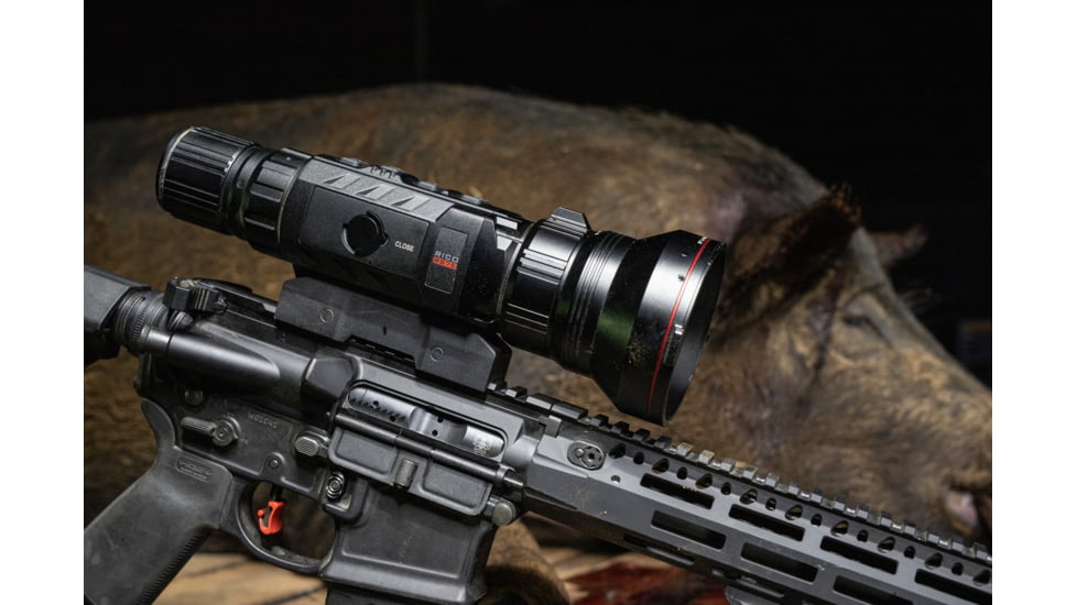 InfiRay Outdoor Rico HD 1280 2X 75mm Magnification Thermal Weapon Sight, Black, IRAY-RS75