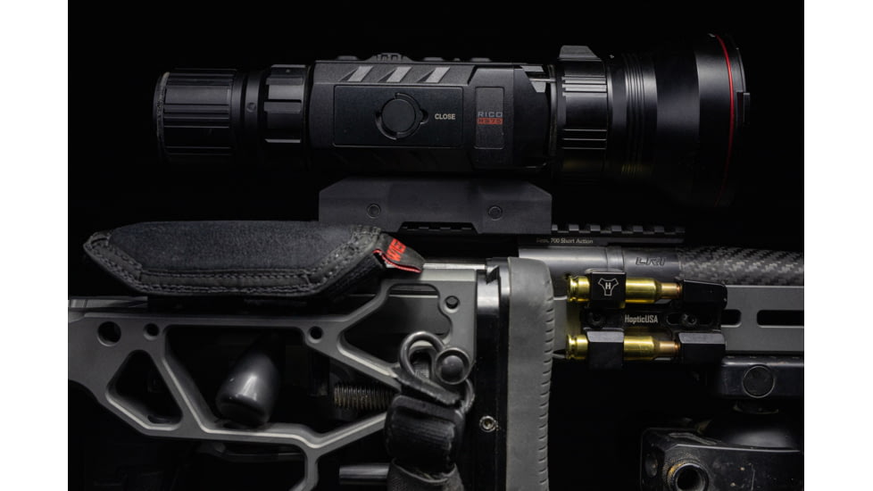InfiRay Outdoor Rico HD 1280 2X 75mm Magnification Thermal Weapon Sight, Black, IRAY-RS75