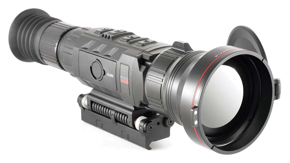InfiRay Outdoor Rico HD 1280 2X 75mm Magnification Thermal Weapon Sight, Black, IRAY-RS75