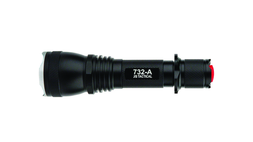 J5-732-A 935 Lumen Flashlight, Black