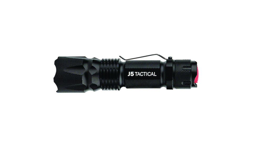 J5-V2 750 Lumen Flashlight, Black