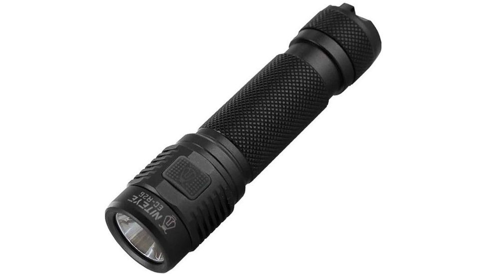 JETBeam EC-R26 Rechargeable Flashlight, 900 Lumens, Gray JBEC-R26