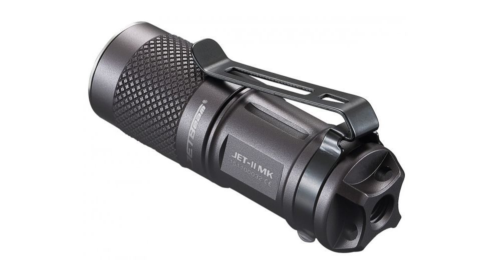 JETBeam JET-II MK LED Flashlight - 510 Lumens, Gray, JETBEAM-JET-II-MK