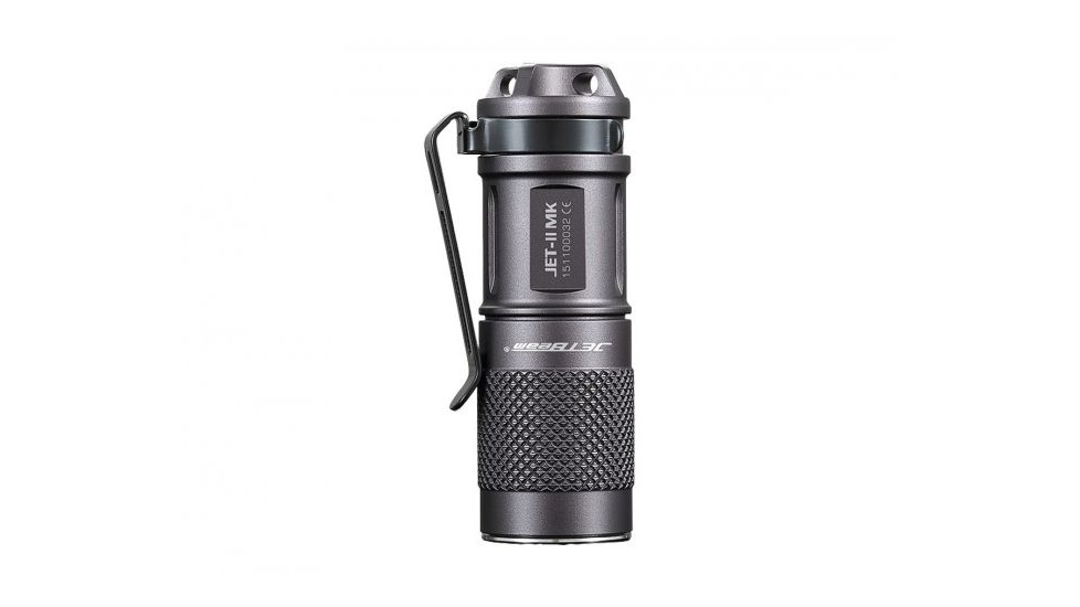 JETBeam JET-II MK LED Flashlight - 510 Lumens, Gray, JETBEAM-JET-II-MK