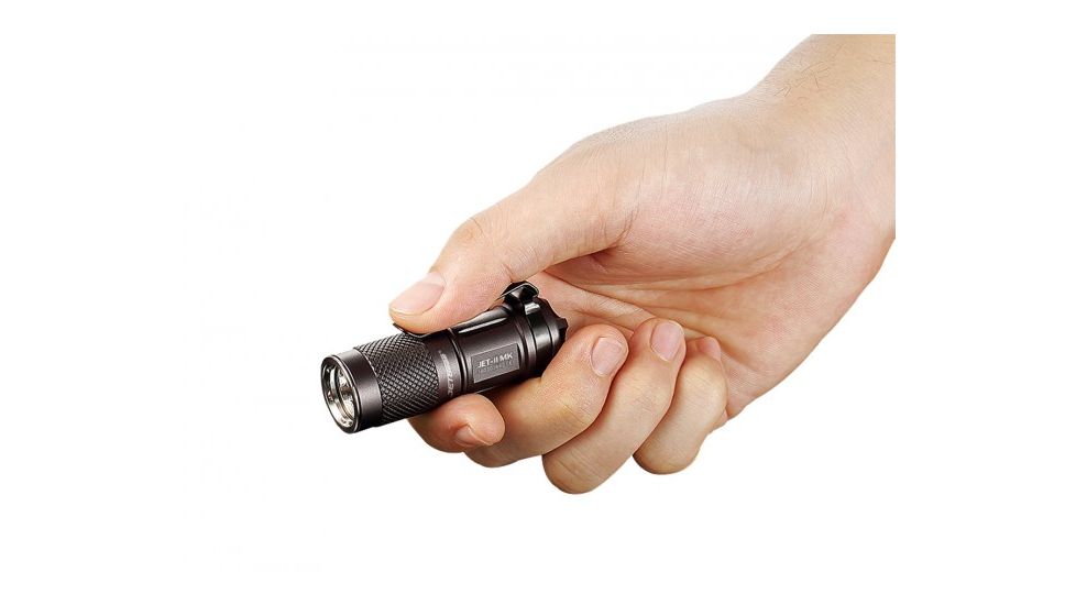 JETBeam JET-II MK LED Flashlight - 510 Lumens, Gray, JETBEAM-JET-II-MK