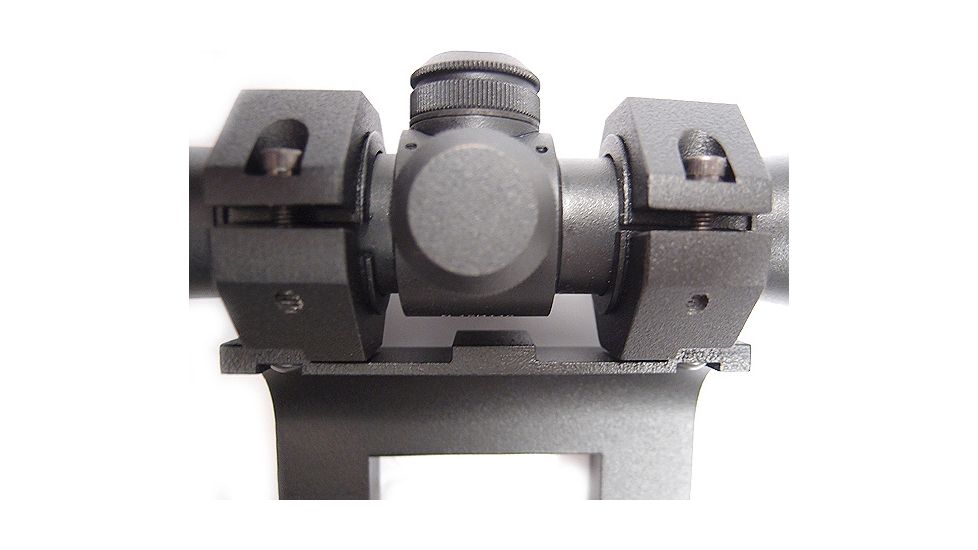 Kalinka Optics KOM 8x48 Illuminated 1000m Dragunov Reticle Rifle Scope, 65mm Universal AK and SVD Mount, Black, GSKOM848MLC65