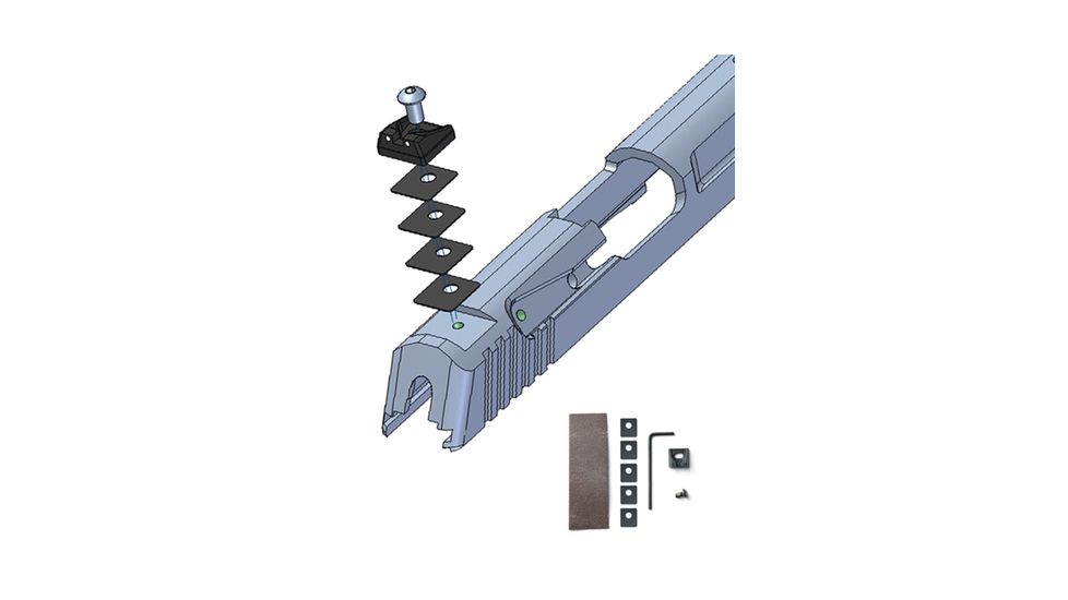 Kel Tec PF9 Rear Sight Adjustment Kit