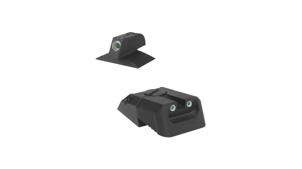 Kensight DAS Recessed Blade Adjustable Elevation Only Rear 1911 Night Sight, Black, 970-626