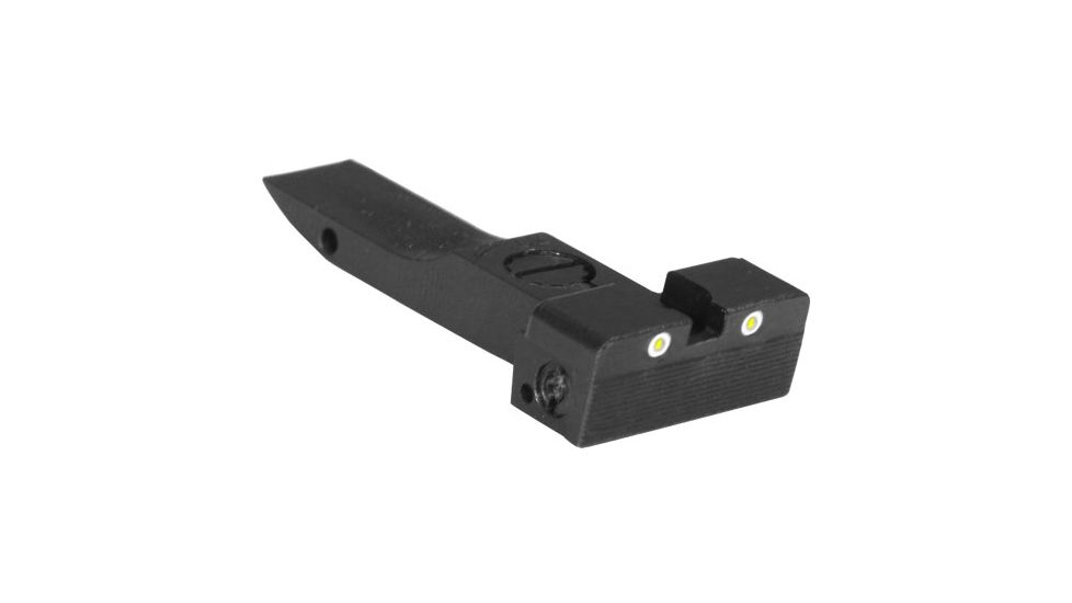 Kensight Elliason Trijicon Tritium Insert Night Sight w/ Rounded Blade, Black, 860-391