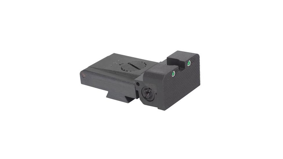 Kensight TRT 1911 Trijicon Tritium Insert Night Sight w/ Rounded Blade, Black, 860-253