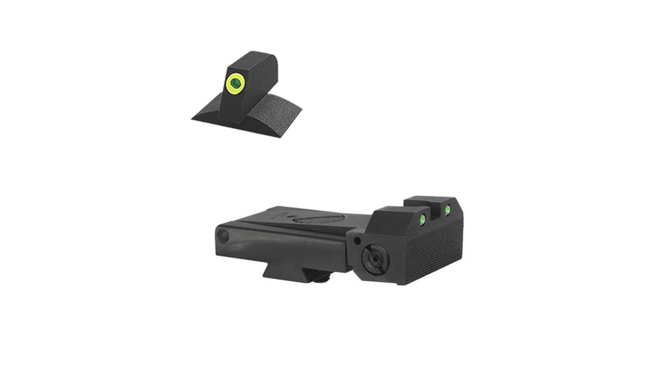 Kensight Ruger SR1911 Adjustable Tritium Night Sight Set, Green, 992-263